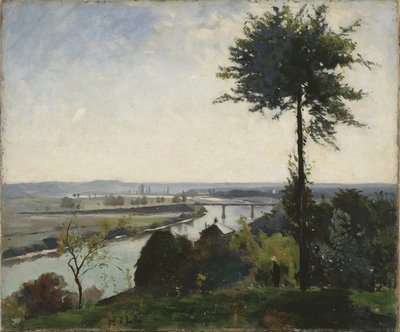 The Tree and the River III (The Seine at Bois-le-Roi) by Carl Fredrik Hill
